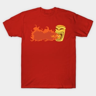 Flaming Tiki T-Shirt